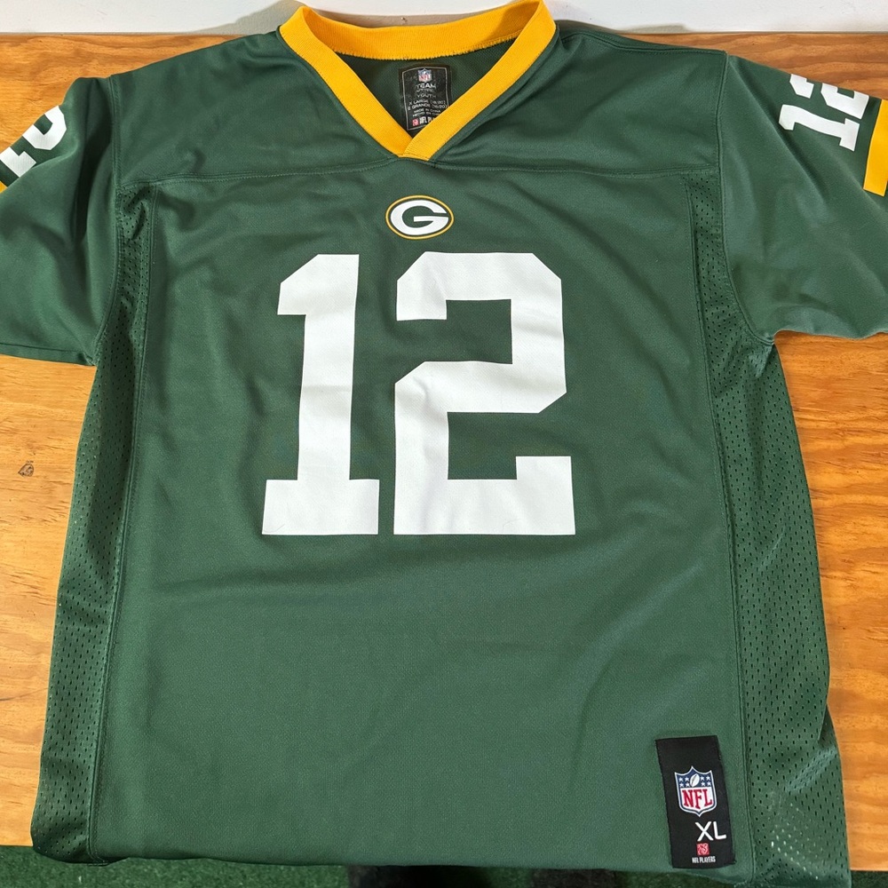 YXL Green Bay Jersey